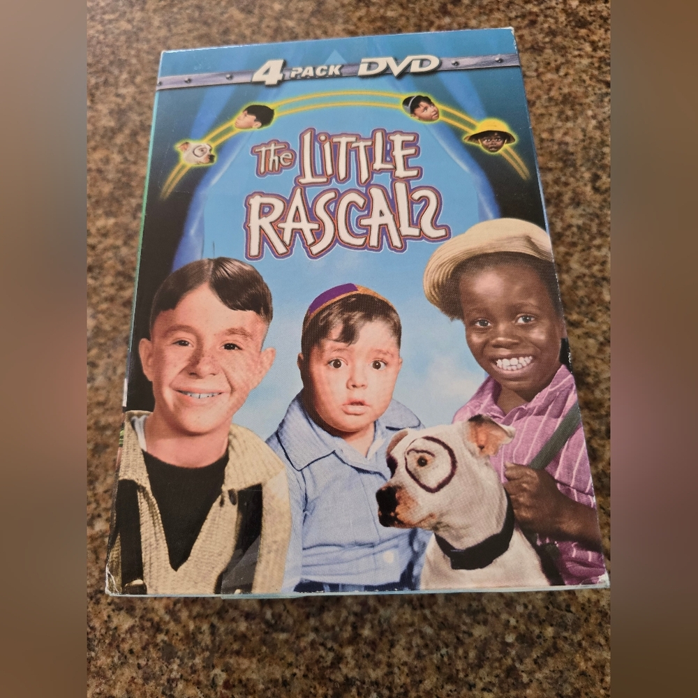 Y2K VINTAGE The Little Rascals 4-Pack (DVD, 2001, 4-Disc Set)
